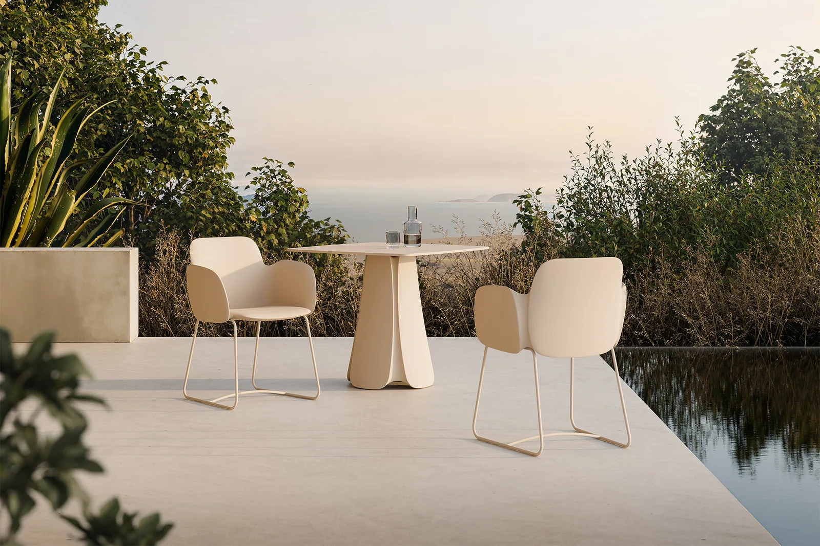 Pezzettina – table de repas, vue 2