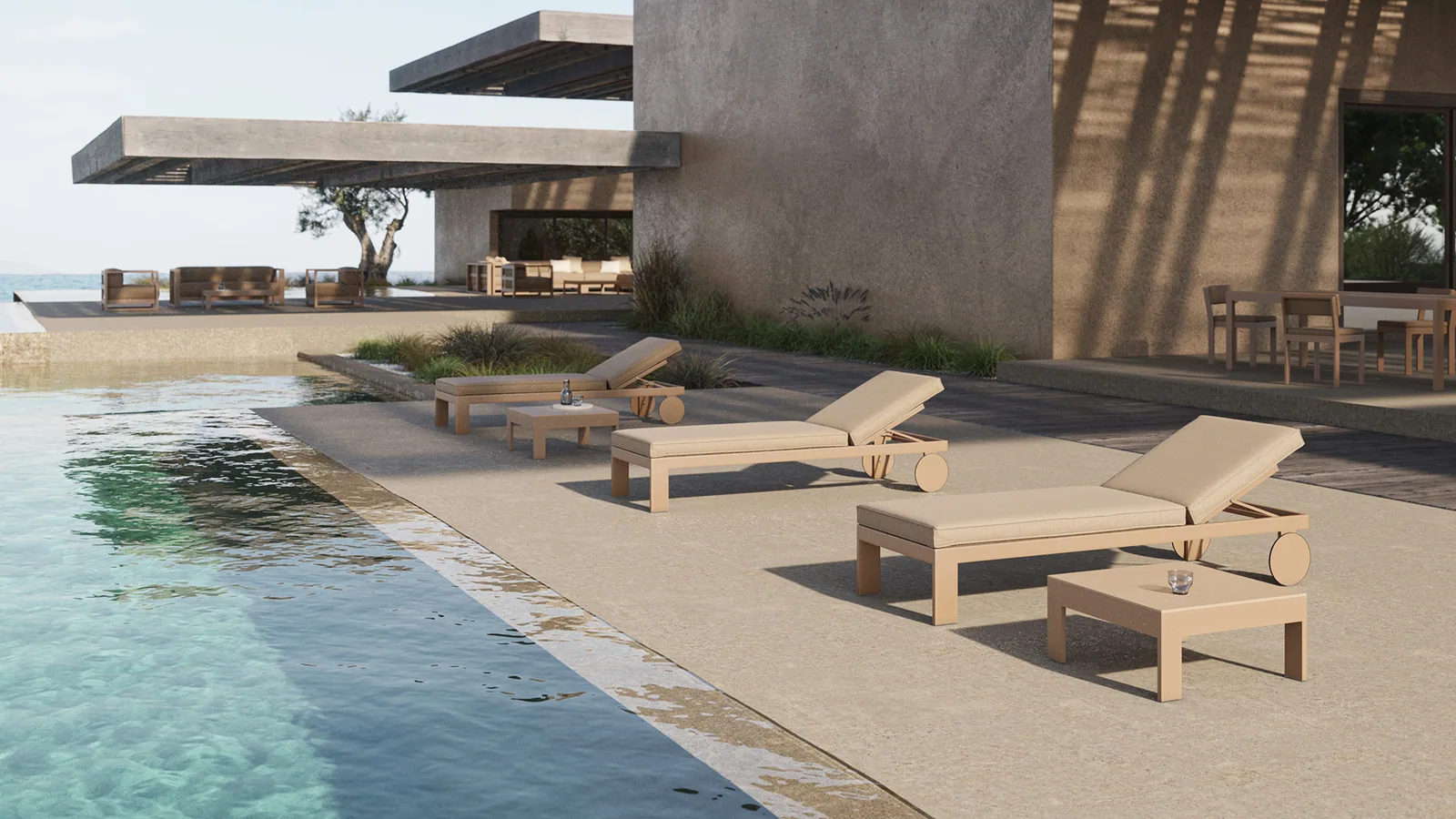 Bain de soleil Posidenia