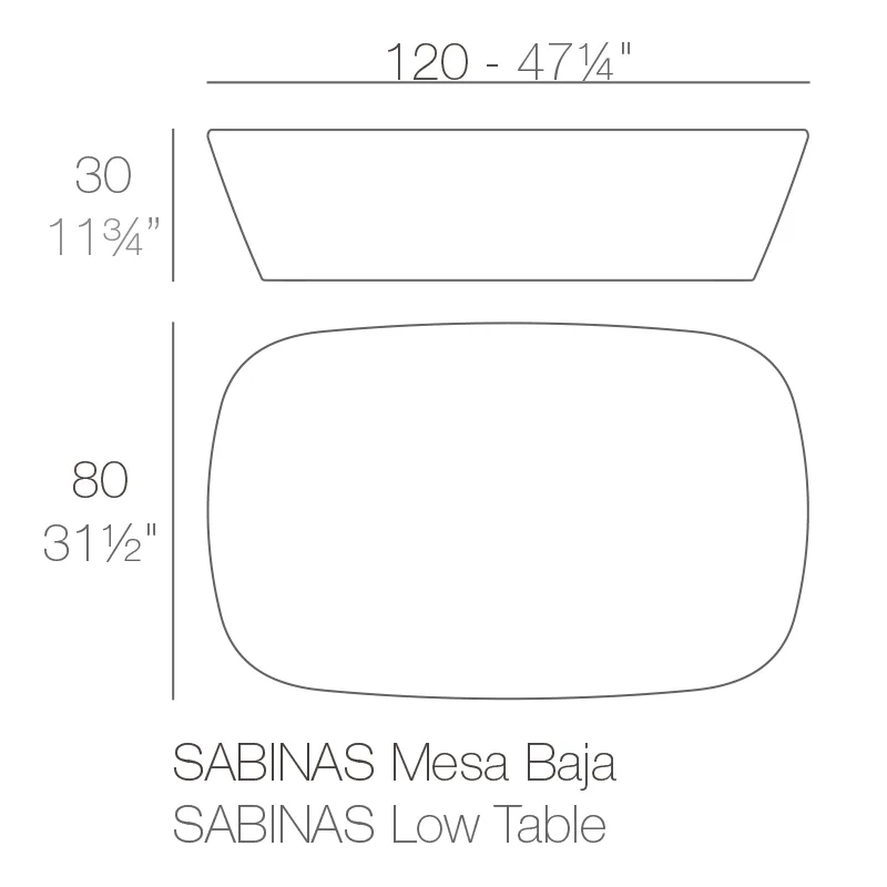 Sabinas table, vue 6
