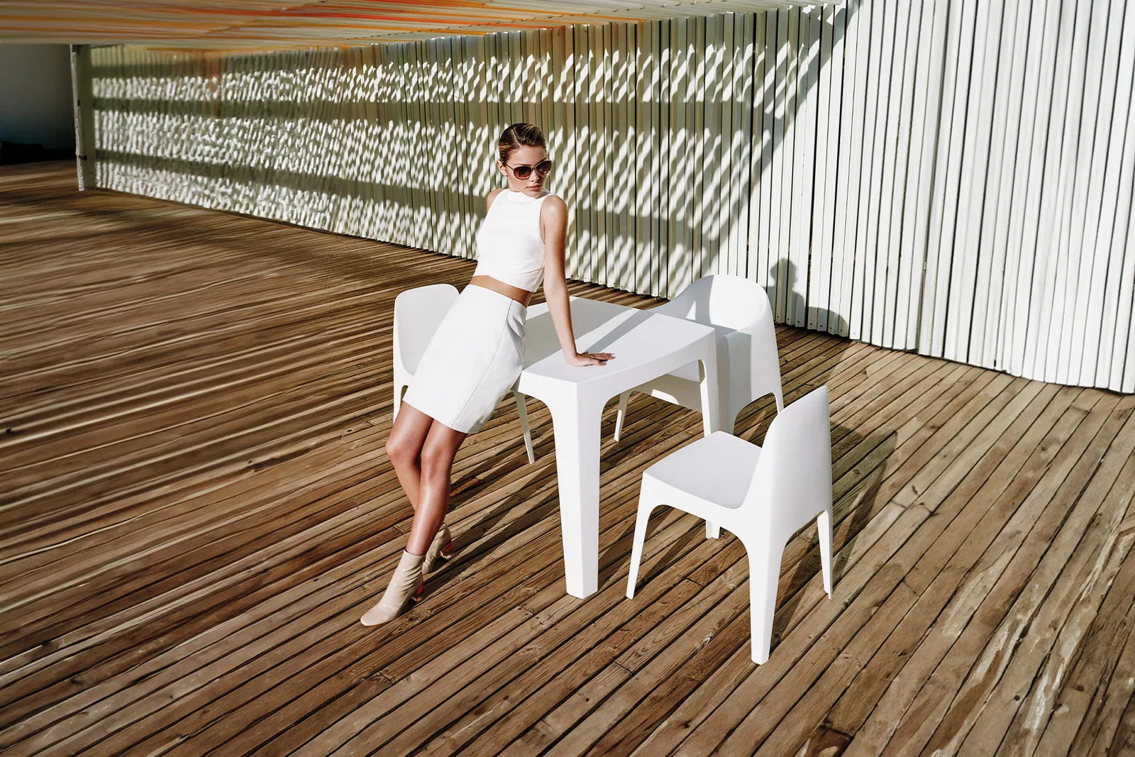 Chaise Solid, vue 3