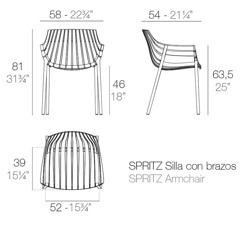 Fauteuil Spritz