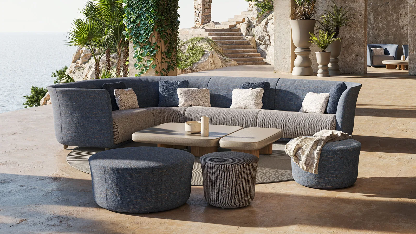 Pouf Suave, vue 2