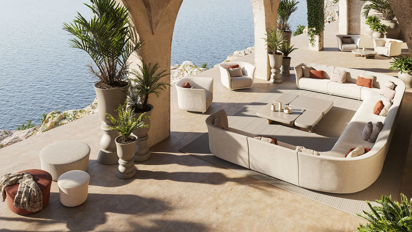 Canapé modulaire Suave