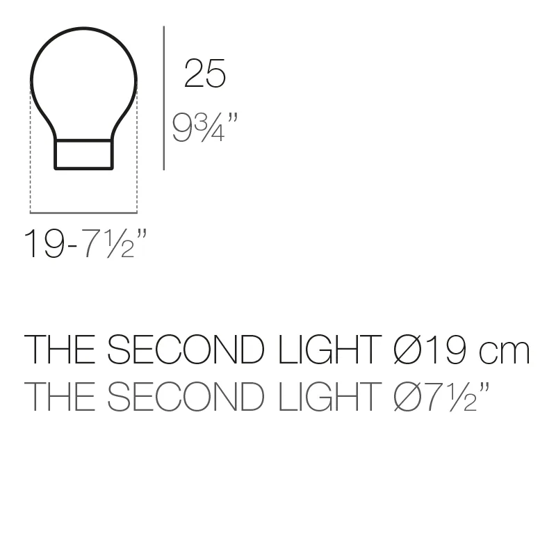 Lampe The Second Light, vue 4