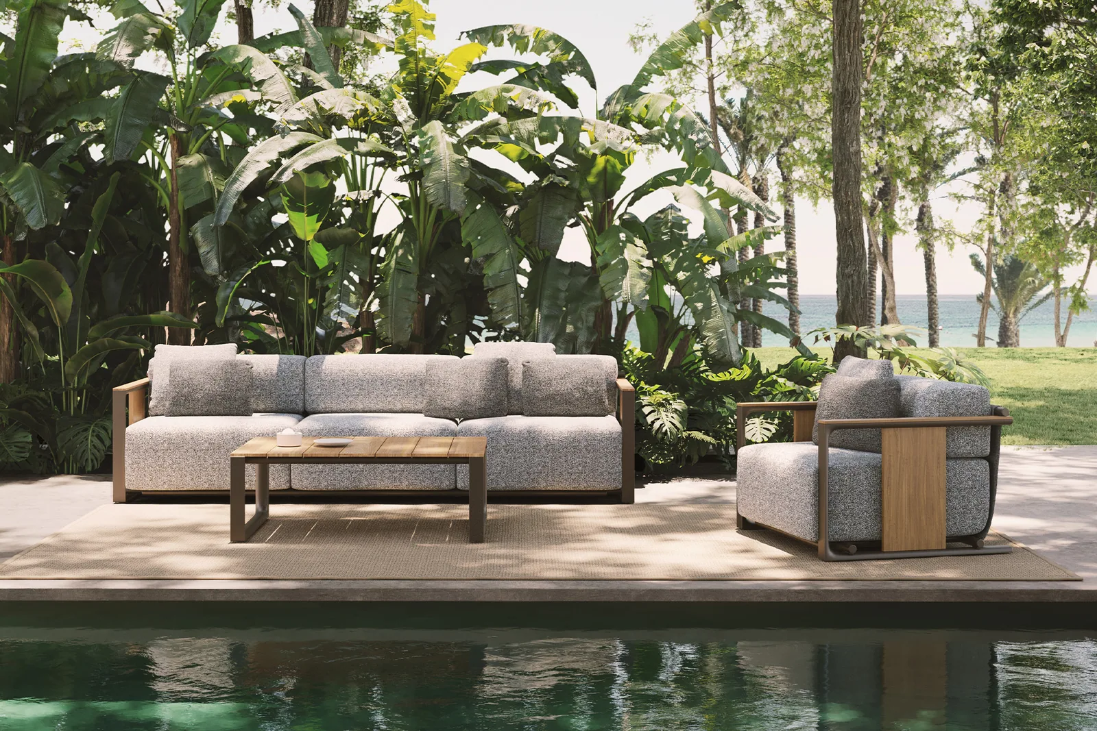 Tulum – table basse, vue 3