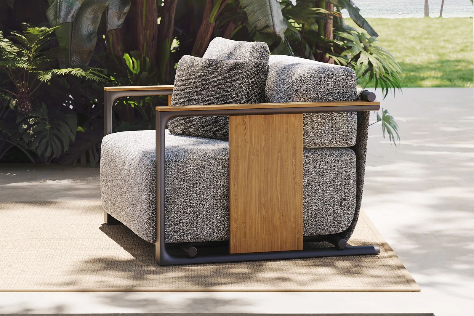 Fauteuil détente Tulum, vue 2