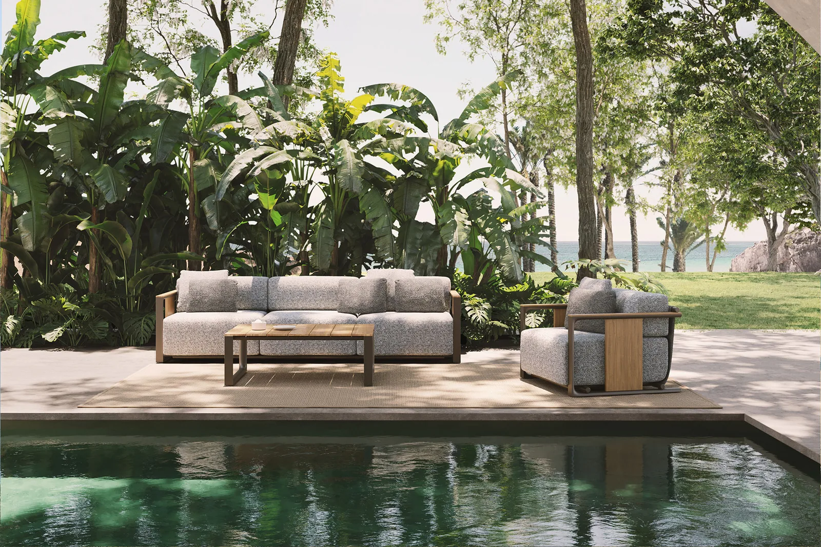 Fauteuil détente Tulum, vue 4