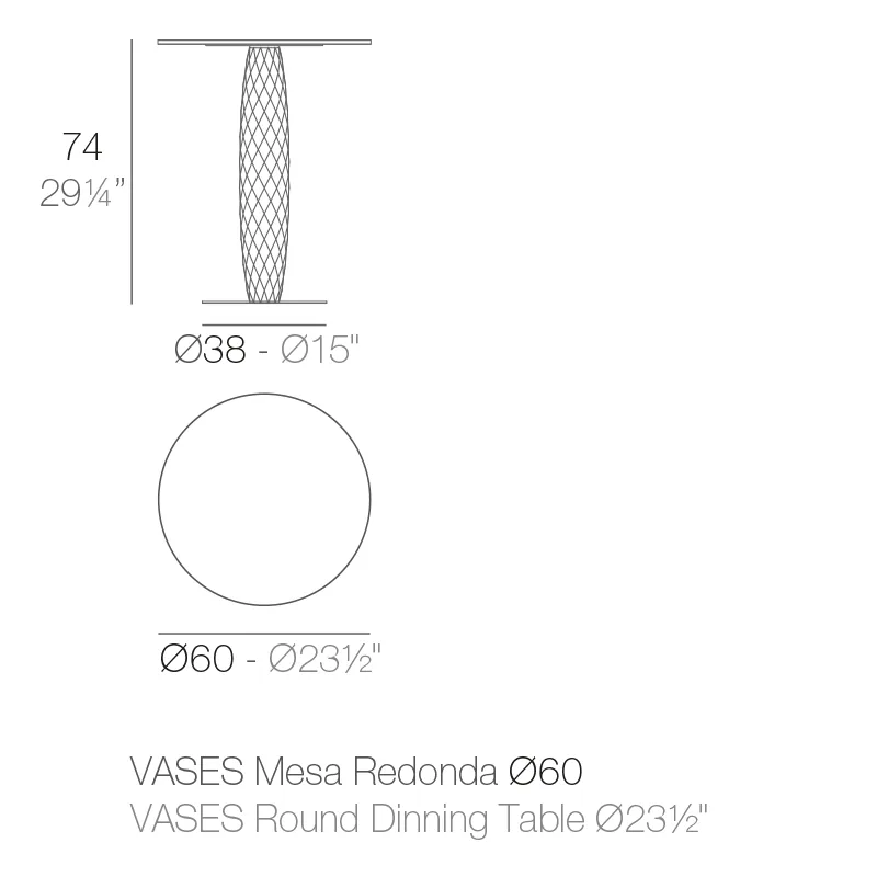 Vases – table de repas, vue 6