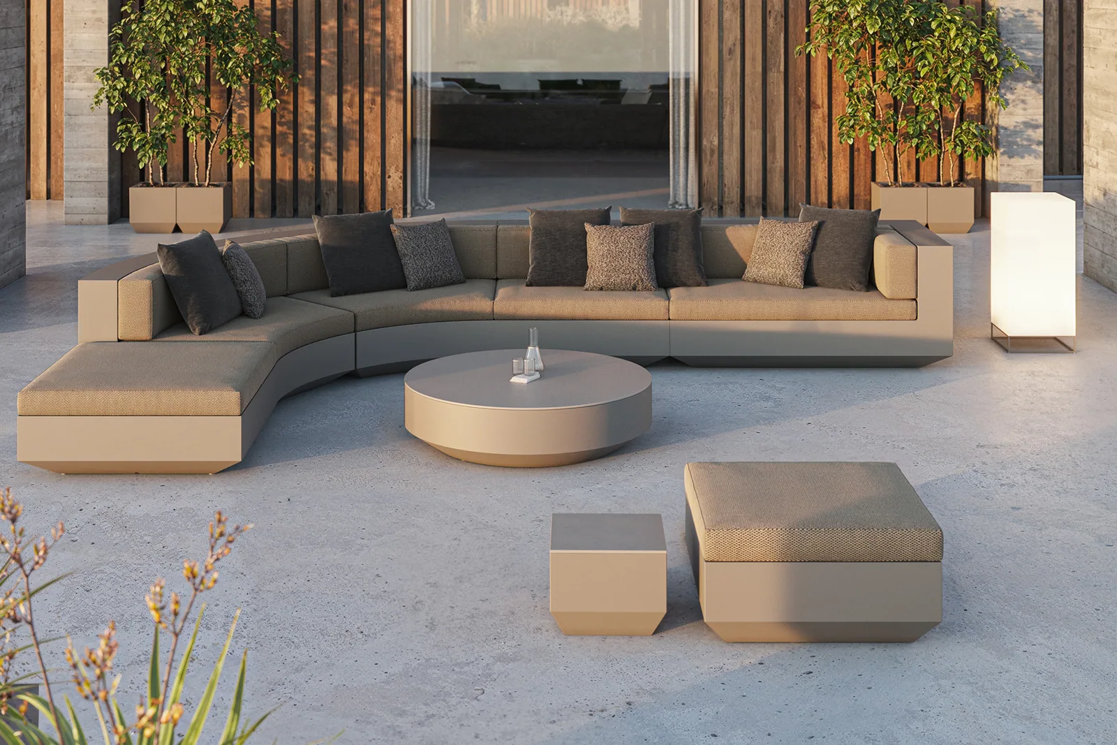 Vela ronde tables, vue 4