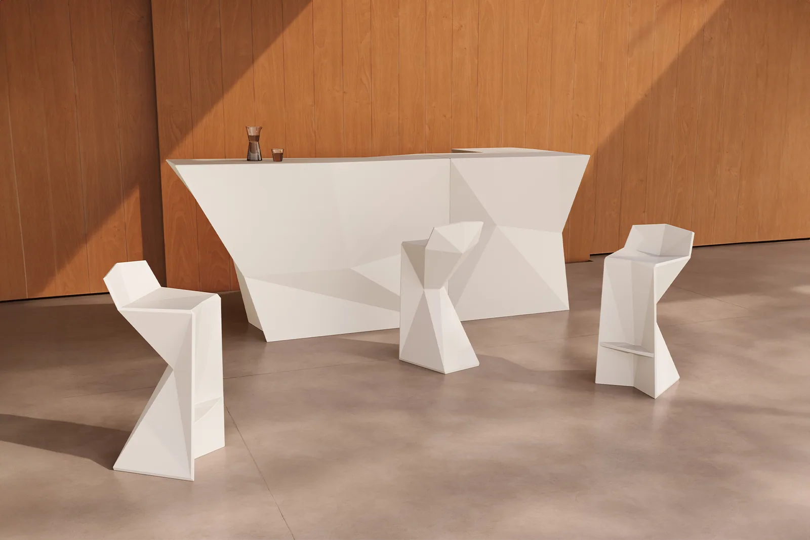 Tabouret Vertex bar, vue 4
