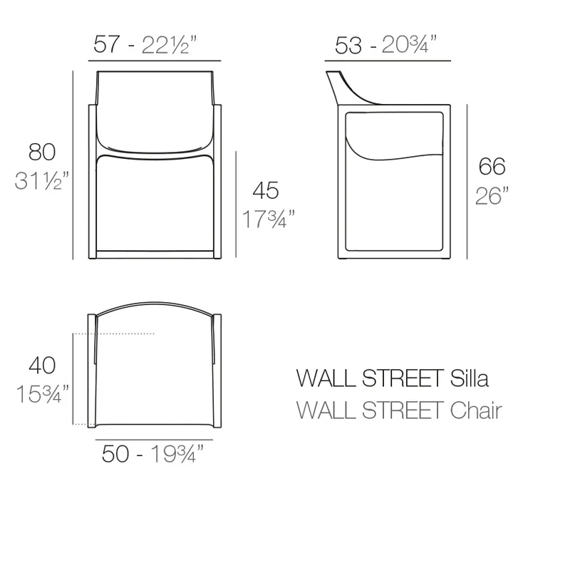 Fauteuil Wall Street, vue 6